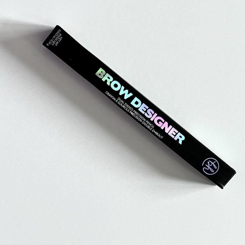 BH Cosmetics Brow Designer Dual Ended Precision Pencil Spoolie Light Blonde